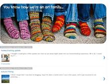 Tablet Screenshot of anartfamily.com